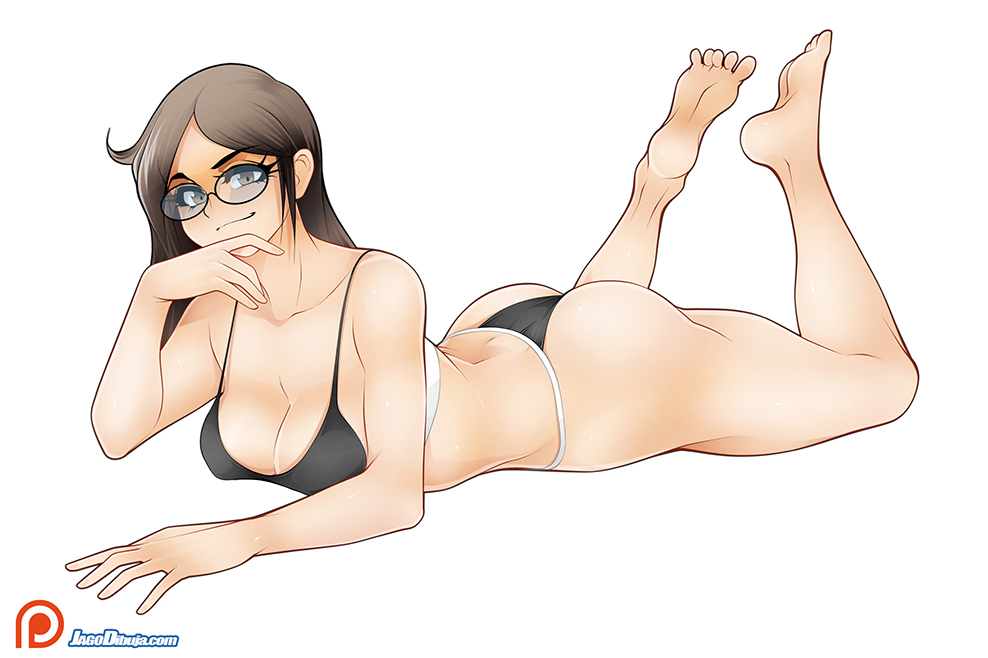 Меган в спортивном нижнем белье