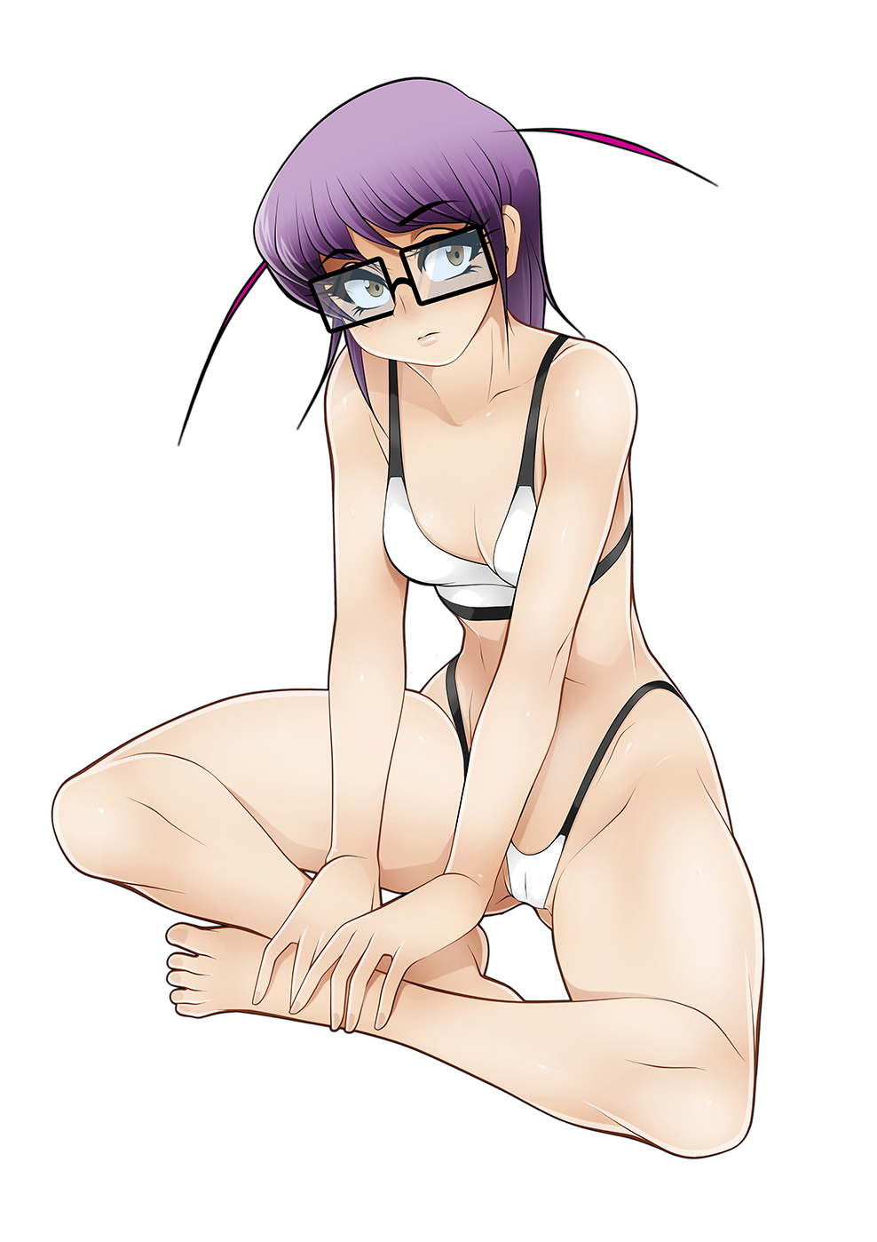 Элли в спортивном нижнем белье