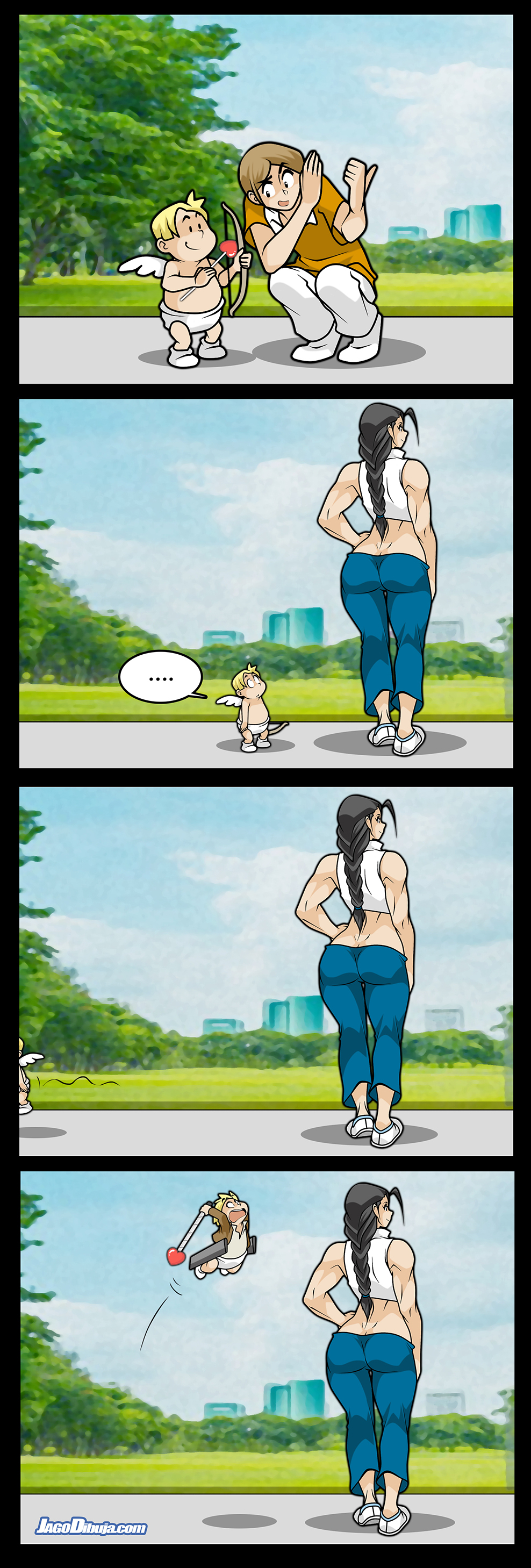 Комикс Living with HipsterGirl & GamerGirl: выпуск №1236