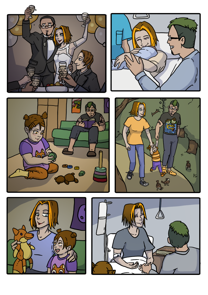 Комикс Загадочный призыватель и Храм Равновесия: выпуск №355