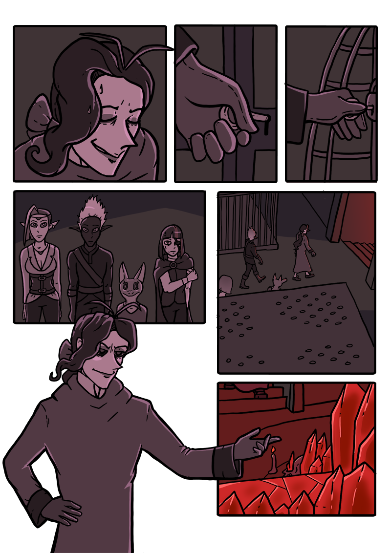 Комикс Загадочный призыватель и Храм Равновесия: выпуск №363