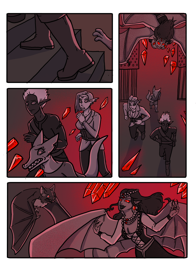 Комикс Загадочный призыватель и Храм Равновесия: выпуск №370