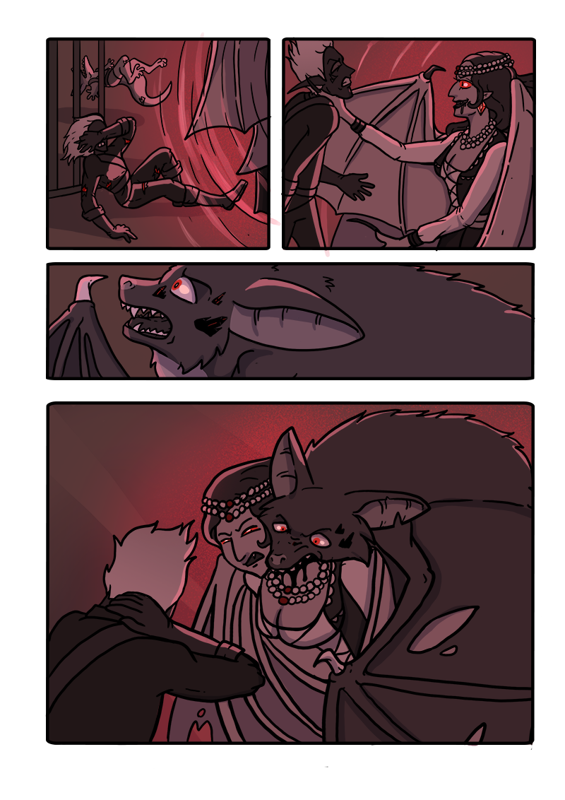 Комикс Загадочный призыватель и Храм Равновесия: выпуск №375