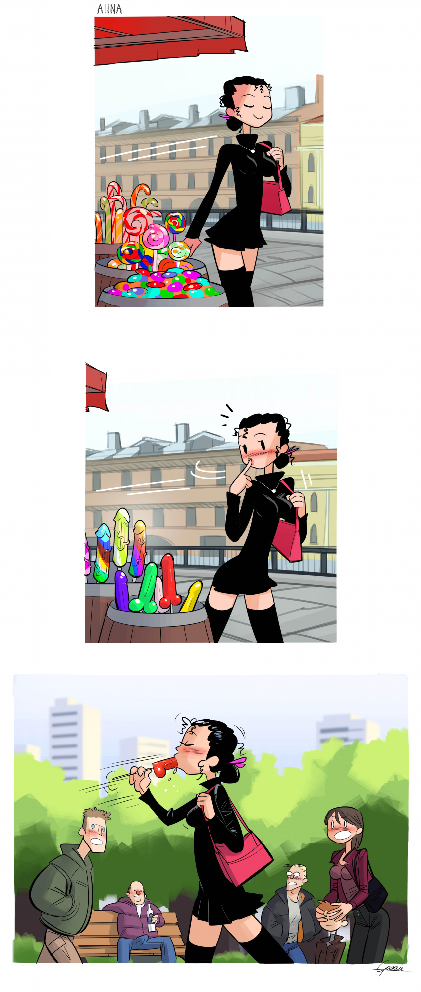 Комикс Алина: выпуск №1