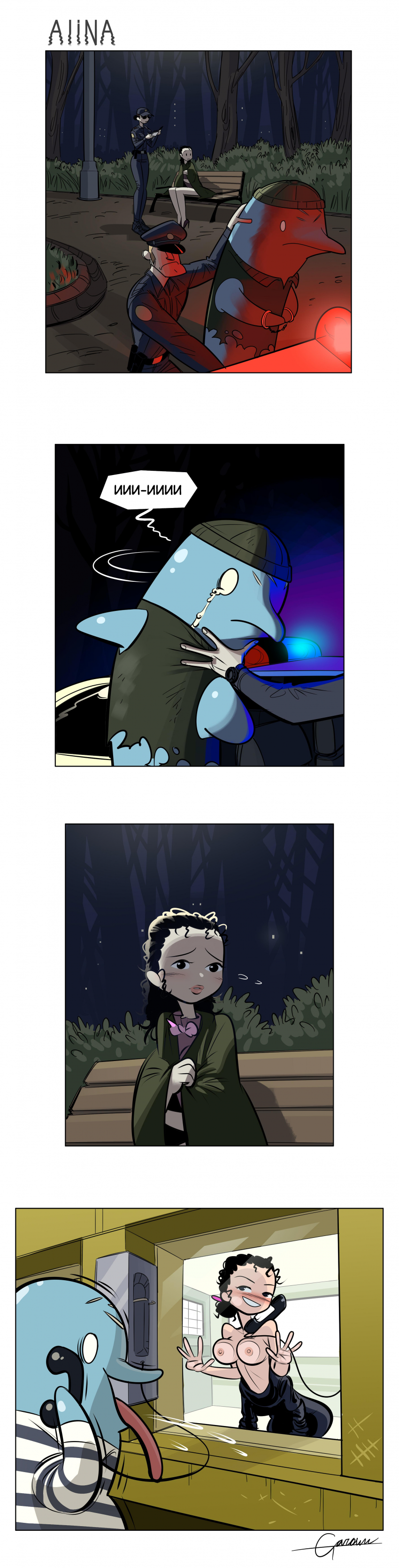 Комикс Алина: выпуск №13
