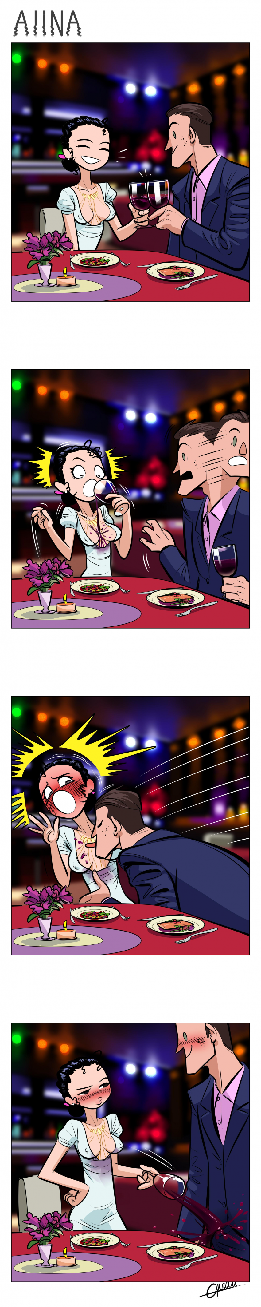 Комикс Алина: выпуск №16