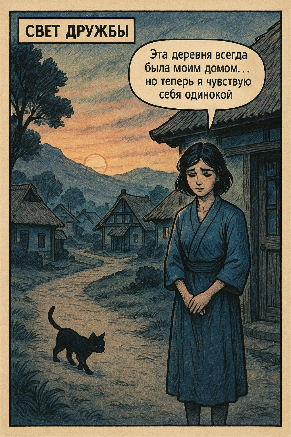 Комикс Свет дружбы: выпуск №4