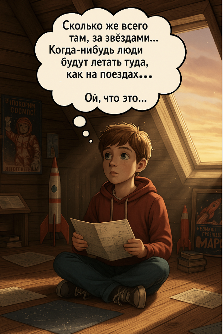Комикс Вчера был космос: выпуск №4