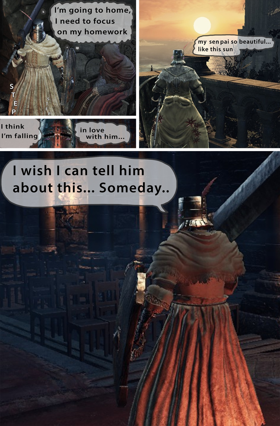 Комикс Mokka's shcool love: выпуск №4