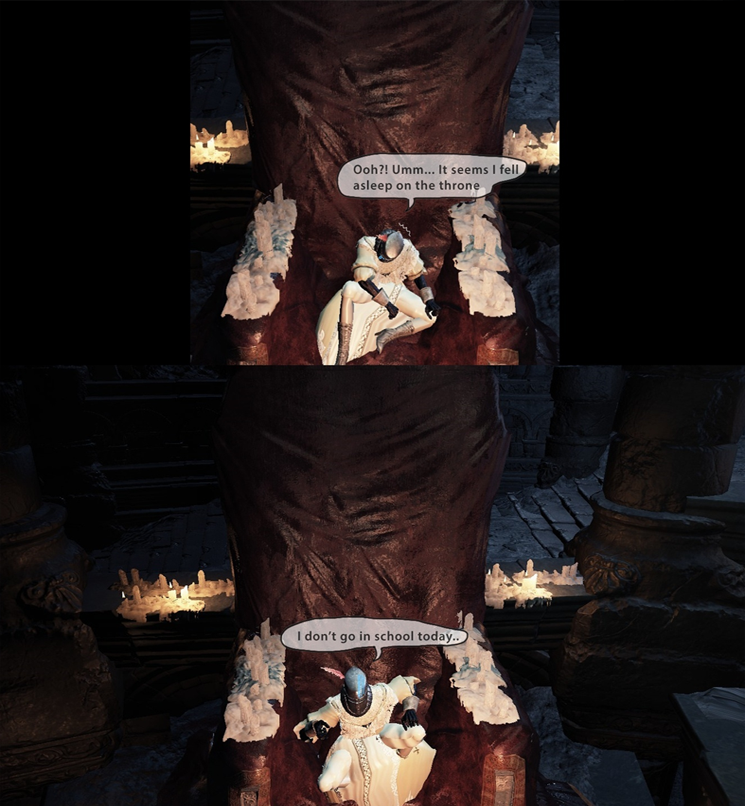 Комикс Mokka's shcool love: выпуск №10