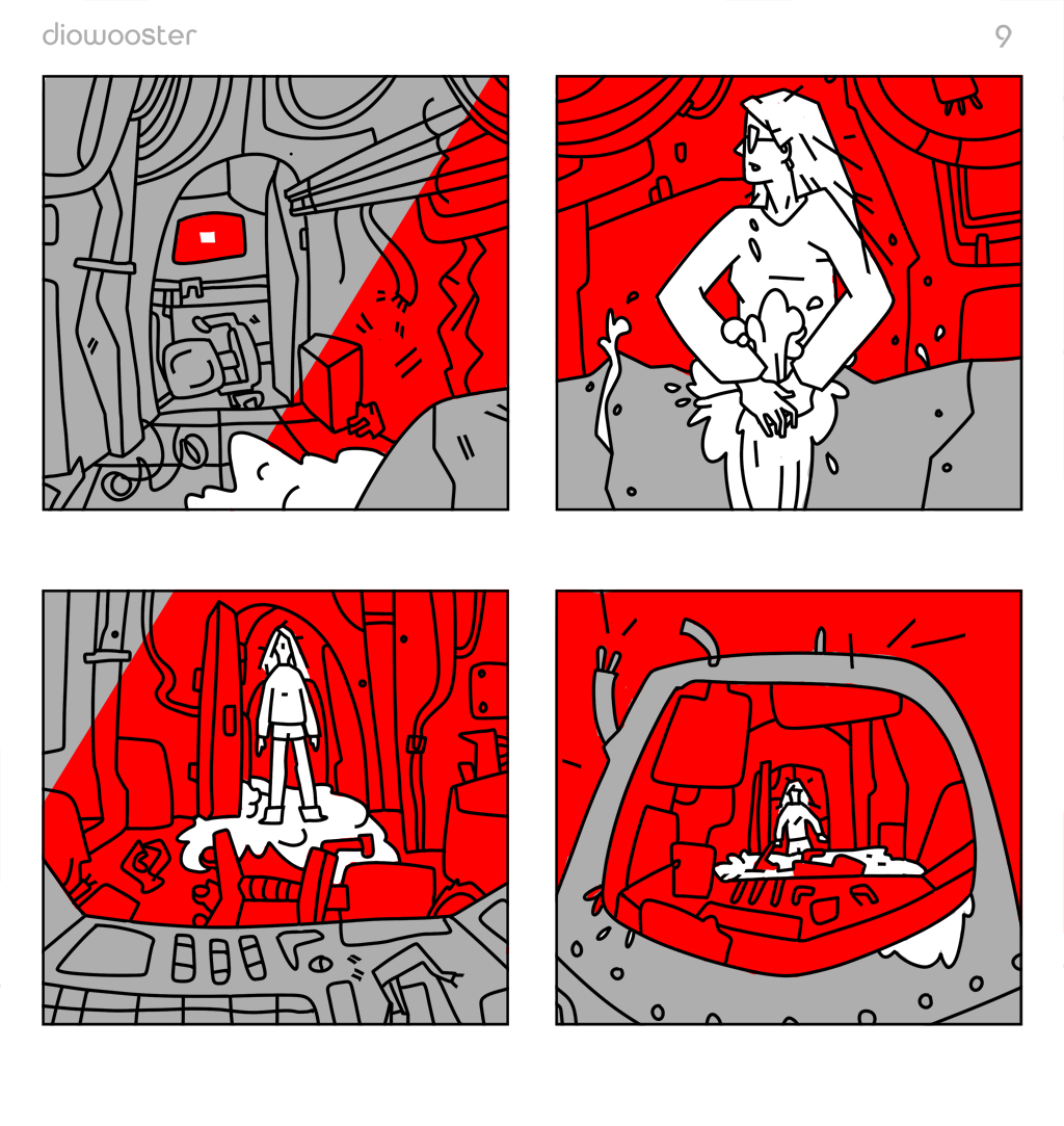 Комикс Искусство управления робототехникой: выпуск №9