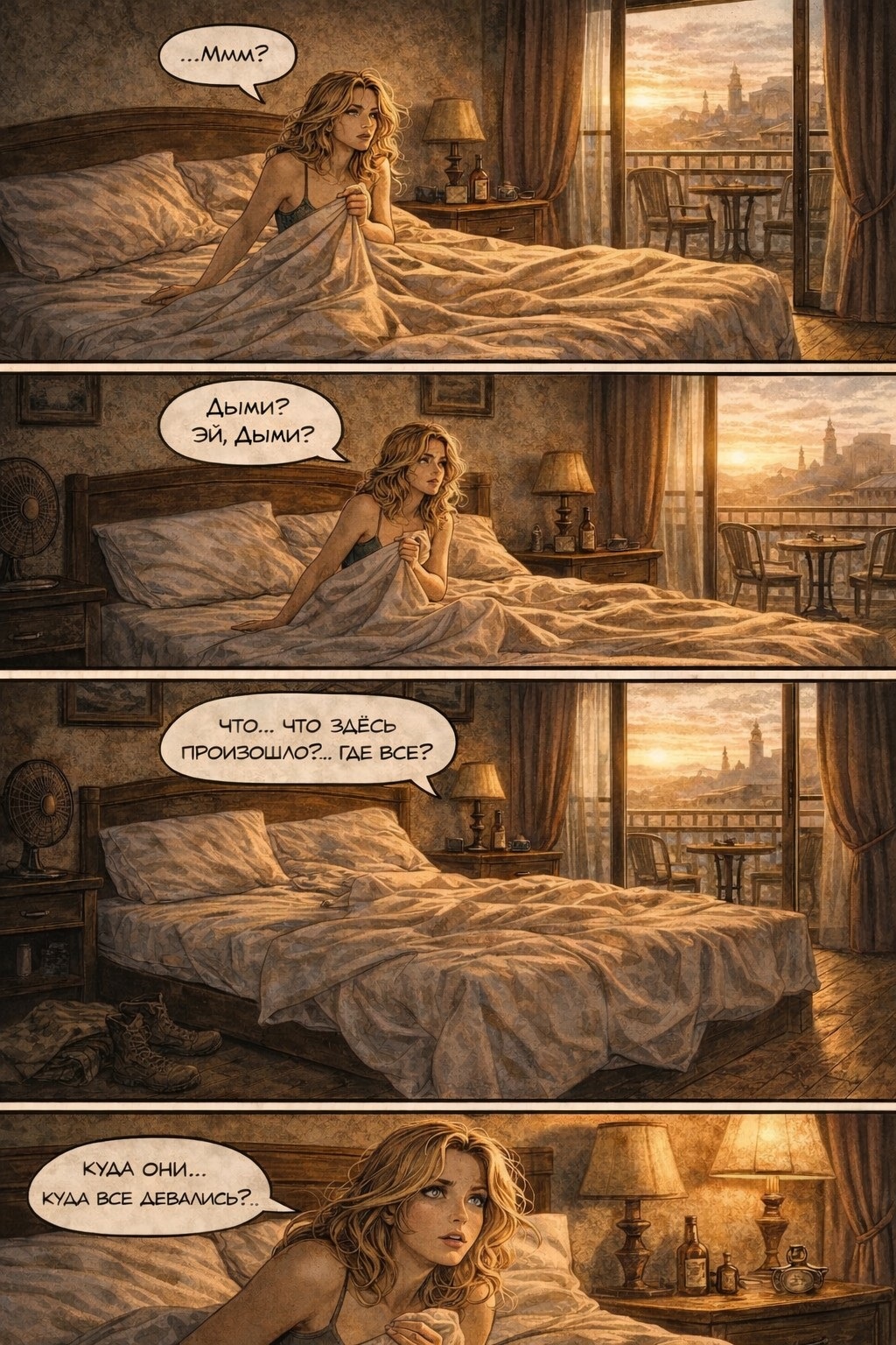 Комикс Дыми и Фоки проклятие пирамид: выпуск №18