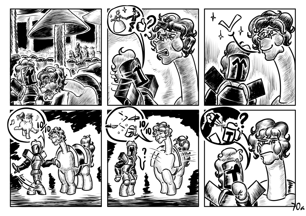 Комикс Надежное Седло: выпуск №351