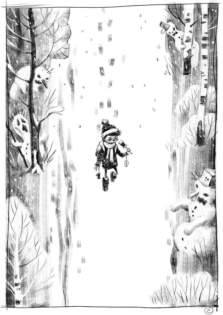 Комикс Снег: выпуск №2