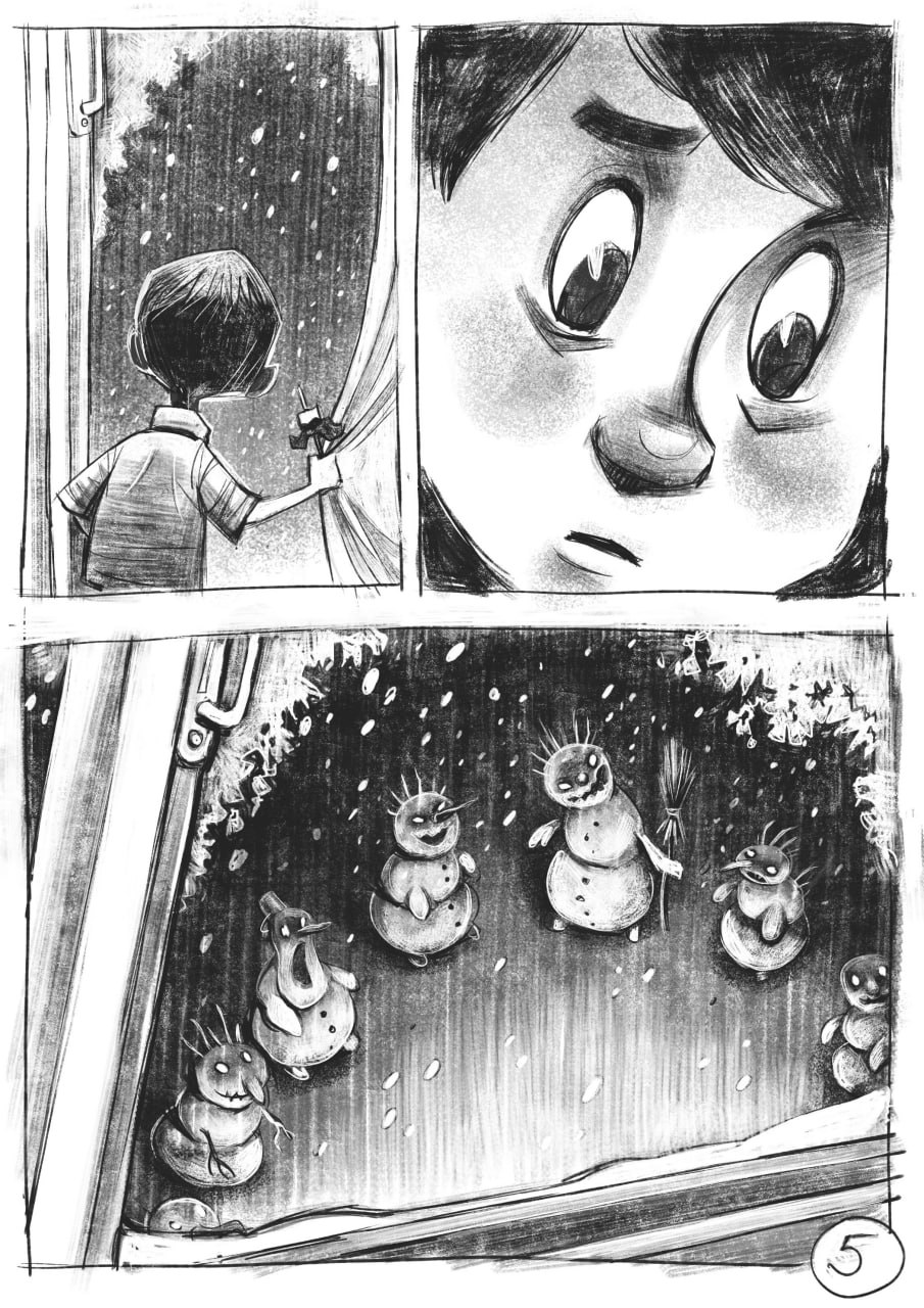 Комикс Снег: выпуск №5