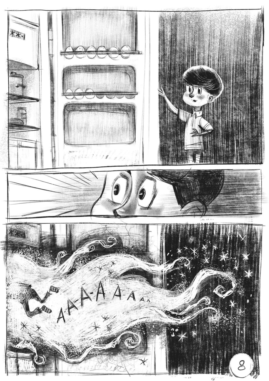 Комикс Снег: выпуск №8