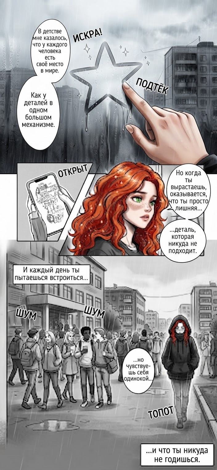 Комикс Пока звезды не угаснут: выпуск №2