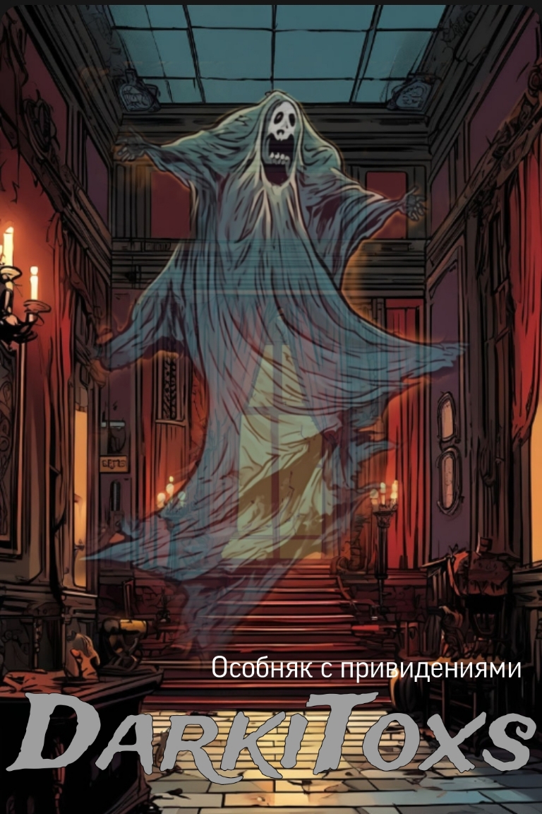 Комикс DarkiToxs: Особняк с привидениями: выпуск №1
