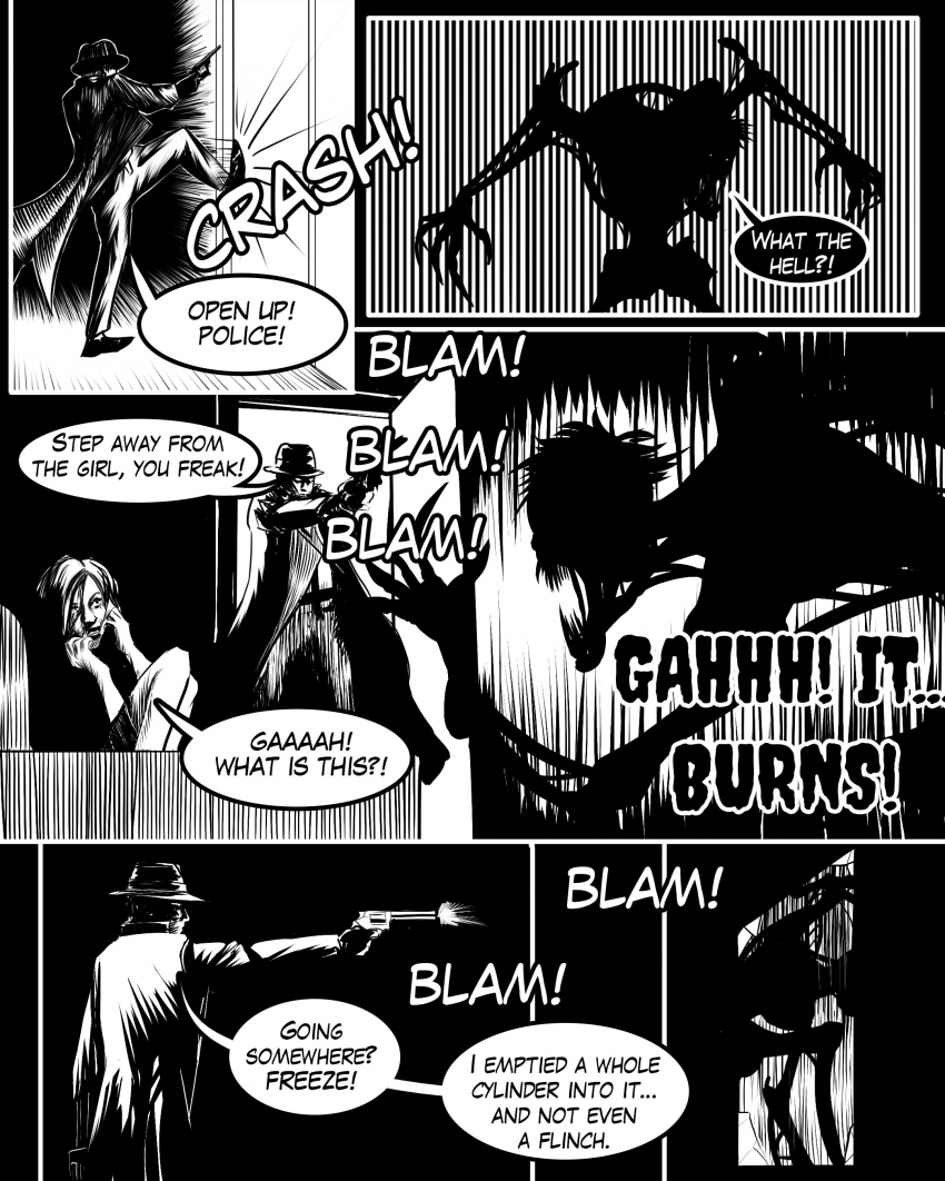 Комикс Vantablack: выпуск №6