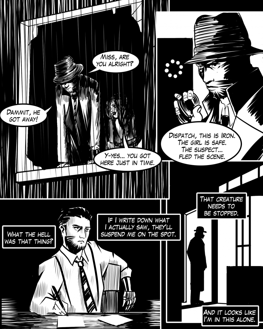 Комикс Vantablack: выпуск №7