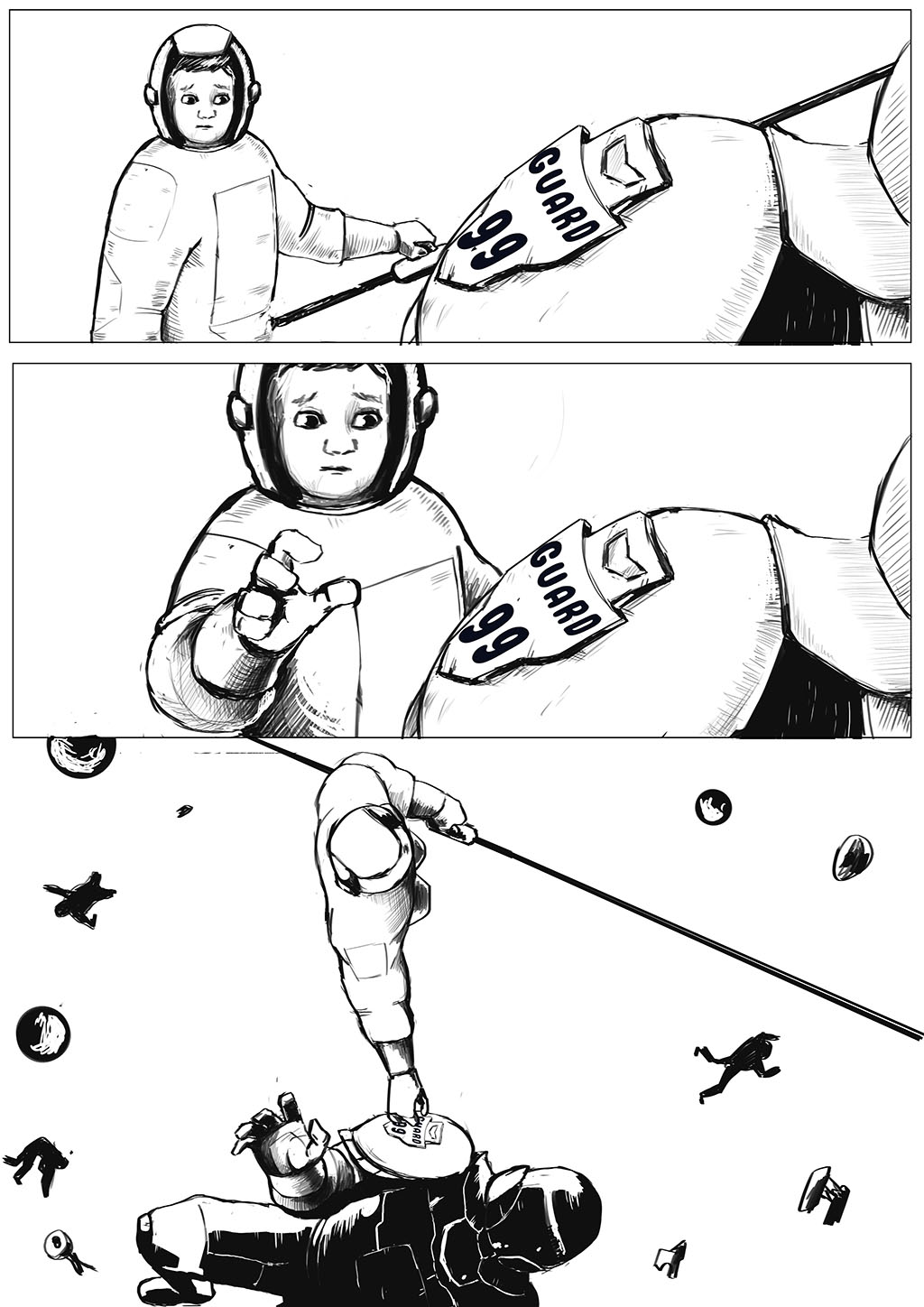 Комикс Реальный Космос: выпуск №9