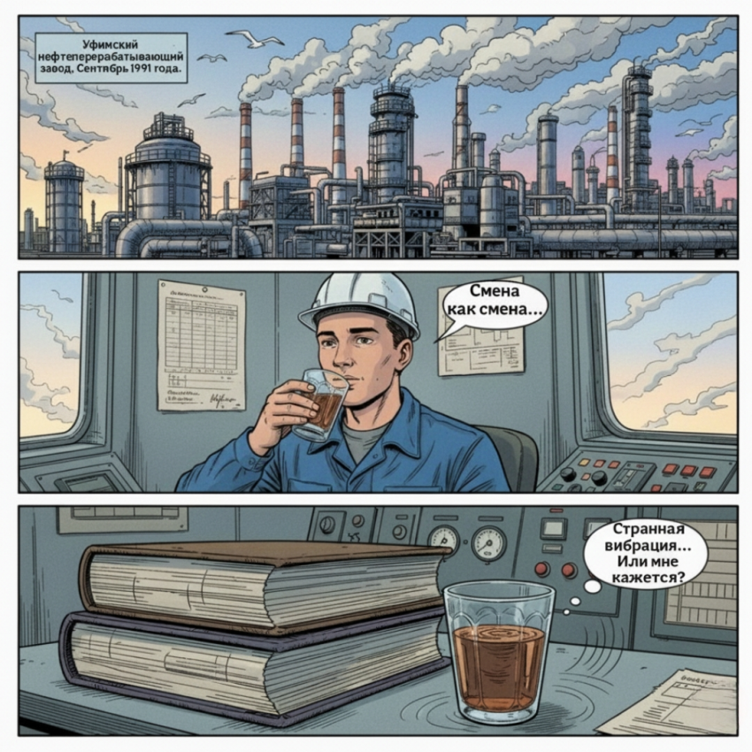 Комикс Уфимский Чернобыль "ОПЕРАЦИЯ ГИННЕС": выпуск №2