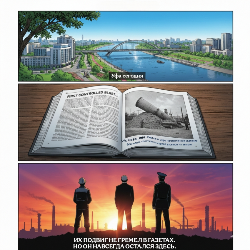 Комикс Уфимский Чернобыль "ОПЕРАЦИЯ ГИННЕС": выпуск №10