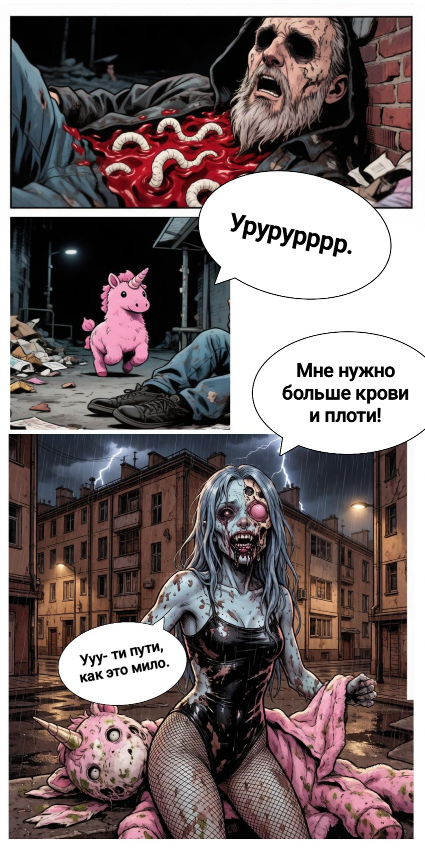 Комикс Злобная единорожка: выпуск №24
