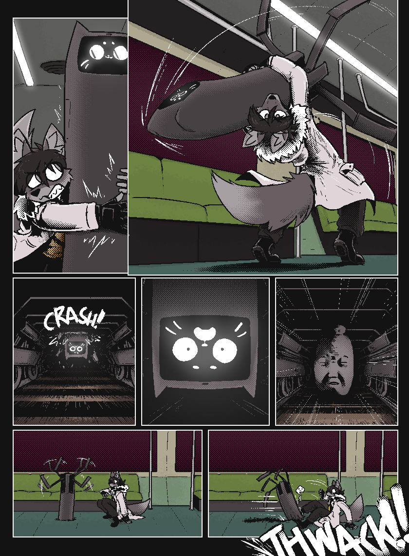 Комикс Vision haze (Затуманенный взгляд): выпуск №137