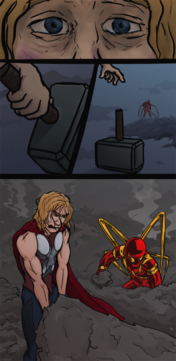 Комикс Спросите Человека-паука и Дэдпула (Ask Spiderpool): выпуск №1126