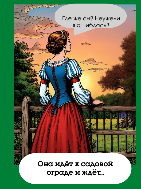 Комикс Роза и меч: выпуск №4