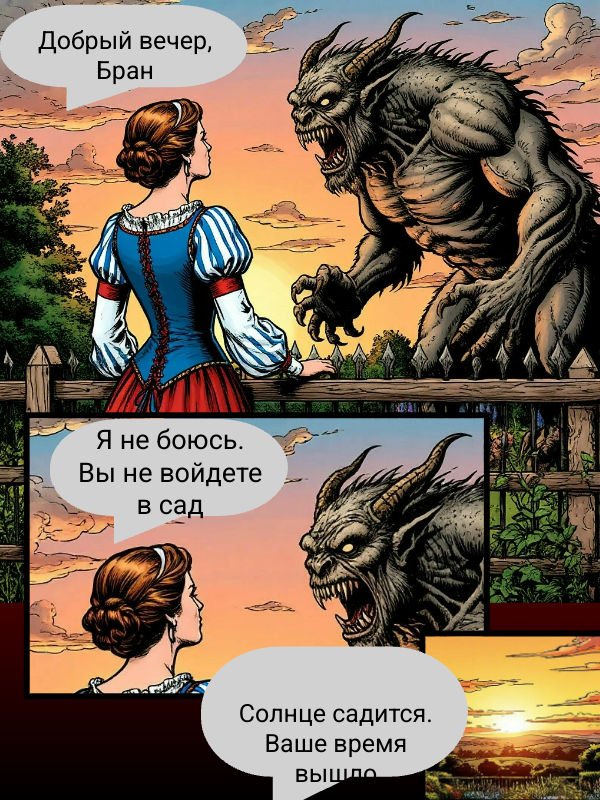 Комикс Роза и меч: выпуск №5