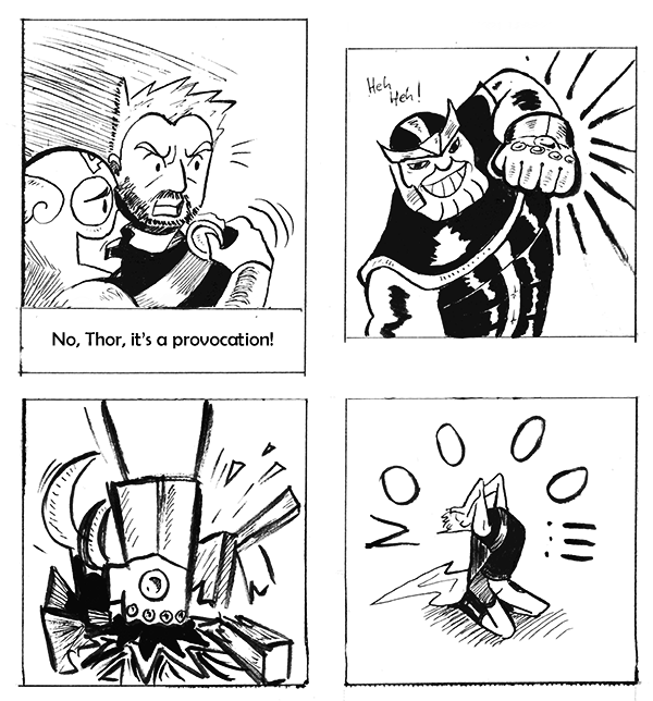 Комикс Приключение Табуретки Локи: выпуск №6