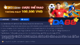 Картинка комикс Khuyến Mãi DA88 2026 - Giờ Vàng Thể Thao Nhận 100K Mỗi Ngày