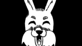 Картинка комикс Человек в маске Кролика