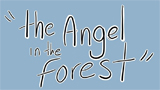 Картинка комикс Ангел в лесу