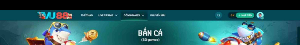 Bắn Cá VU88 - Ngư Trường 3D Săn Boss Nổ Hũ Jackpot Triệu Đô 2026