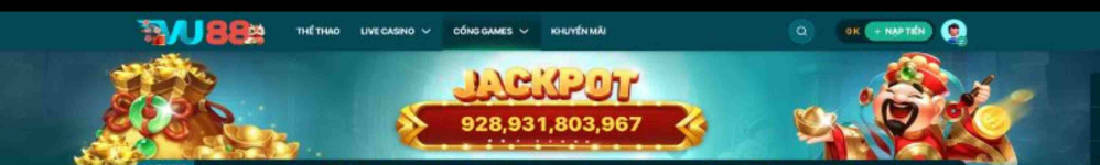 Nổ Hũ VU88 - Sảnh Game Slot Đổi Thưởng Quỹ Jackpot 7 Tỷ Siêu Khủng