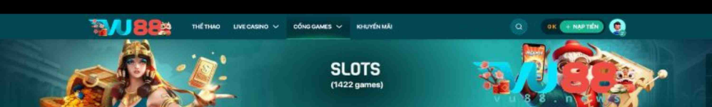 Game Slot VU88 - Sảnh Quay Hũ Đổi Thưởng Jackpot 7 Tỷ Siêu Khủng