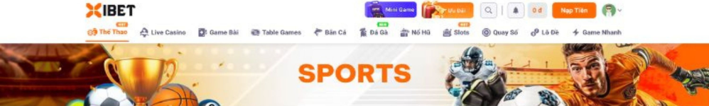 Thể Thao Xibet 2026 - Sảnh Giải Trí Đỉnh Cao, Kèo Xanh Chín