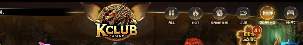 Slot Kclub 2026 - Sảnh Quay Hũ Nổ Jackpot Khủng, RTP 96.5%