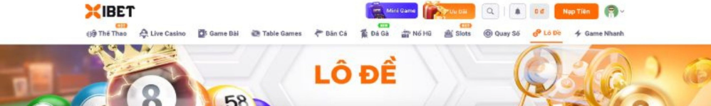 Lô Đề XIBET 2026 - Sảnh Số Học Hiện Đại Tỷ Lệ Ăn Cao