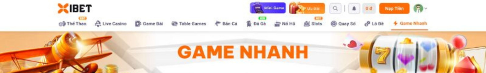 Game Nhanh XIBET 2026 - Đánh Nhanh Thắng Nhanh Trả Thưởng Tức Thì